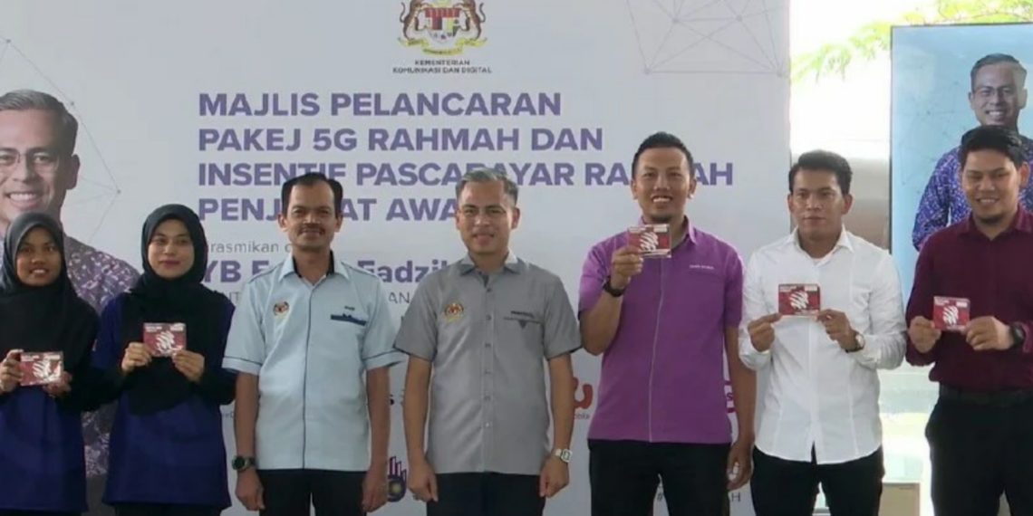 (VIDEO) PELANCARAN PAKEJ 5G RAHMAH, INSENTIF PASCABAYAR RAHMAH PENJAWAT AWAM