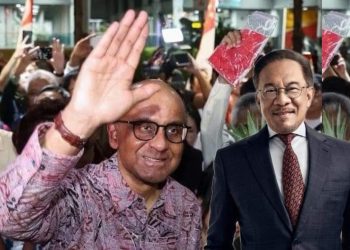 PMX UCAP TAHNIAH KEPADA THARMAN SHANMUGARATNAM