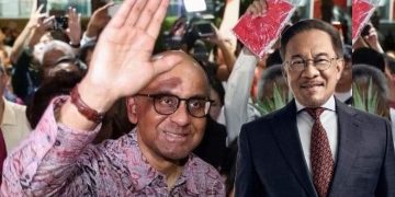 PMX UCAP TAHNIAH KEPADA THARMAN SHANMUGARATNAM