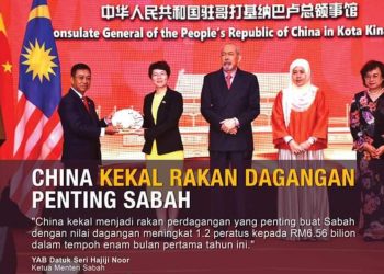 CHINA KEKAL RAKAN DAGANGAN PENTING SABAH