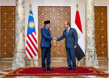 ANWAR BERTEMU EL-SISI, PERKUKUH HUBUNGAN MALAYSIA-MESIR