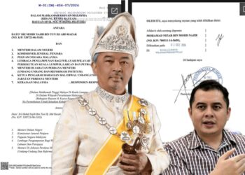 SULTAN ABDULLAH PERKENAN NIZAR KEMUKA TITAH ADENDUM DI MAHKAMAH