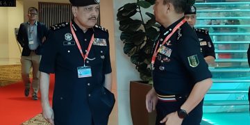 PENGARAH JABATAN KDNKA TINJAU PENUGASAN PDRM SEMPENA AMM KE-58