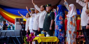PERDANA MENTERI, YDP AGONG HADIR KE MAJLIS SAMBUTAN MERDEKA KE-68 DI DATARAN PUTRAJAYA