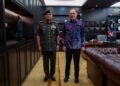 ANWAR TERIMA KUNJUNGAN HORMAT PANGLIMA TENTERA DARAT BAHARU