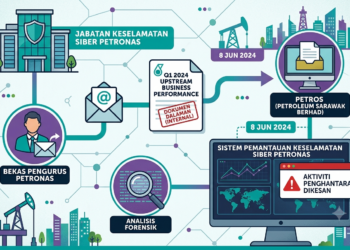JABATAN KESELAMATAN SIBER PETRONAS SAHKAN DOKUMEN DALAMAN DIBOCORKAN KEPADA PETROS