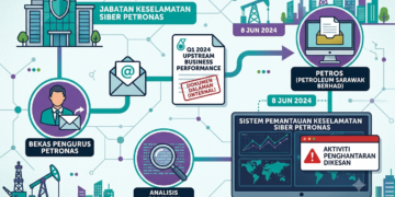 JABATAN KESELAMATAN SIBER PETRONAS SAHKAN DOKUMEN DALAMAN DIBOCORKAN KEPADA PETROS