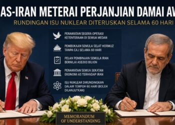 AS-IRAN METERAI PERJANJIAN DAMAI AWAL, RUNDINGAN ISU NUKLEAR DITERUSKAN
