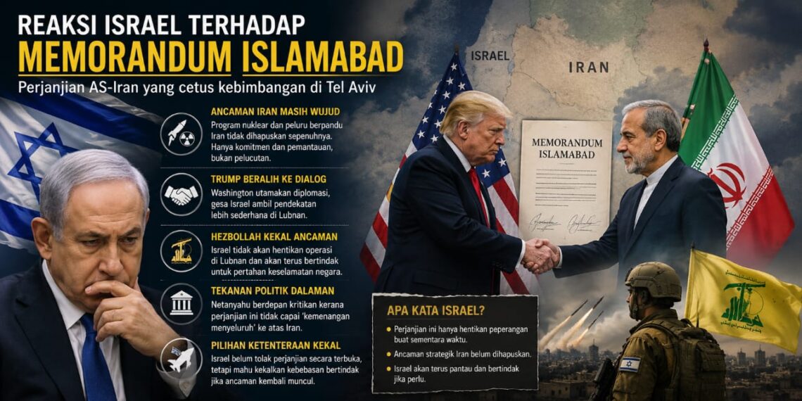 ANALISIS | MENGAPA ISRAEL TIDAK BERPUAS HATI DENGAN MEMORANDUM ISLAMABAD?