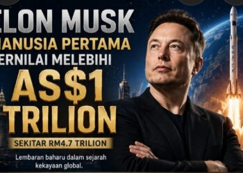 KHAS | DI BERMULA DENGAN PAYPAL, ELON MUSK KINI BERGELAR TRILIONAIR