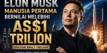 KHAS | DI BERMULA DENGAN PAYPAL, ELON MUSK KINI BERGELAR TRILIONAIR