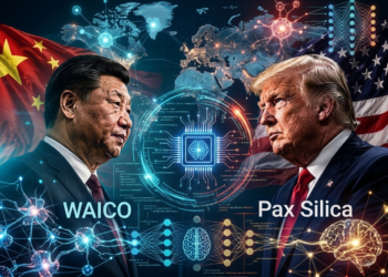 AMERIKA DESAK NEGARA RAKAN PIILIH PAX SILICA ATAU WAICO DALAM PERANG TEKNOLOGI AI DENGAN CHINA