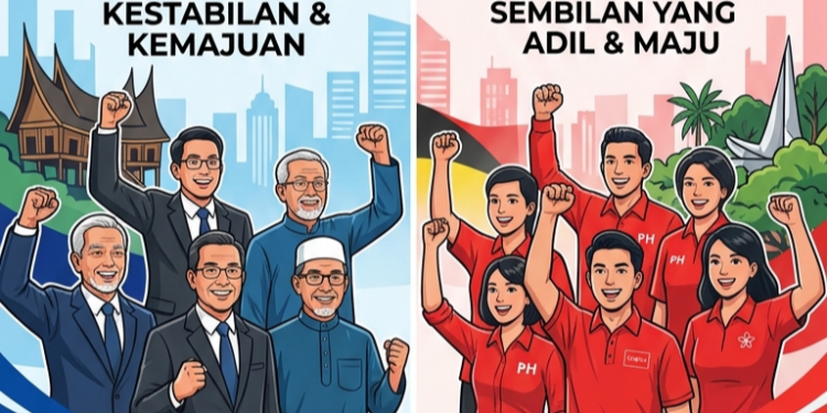 ANALISIS PRN NEGERI SEMBILAN: BN-PN DIJANGKA BENTUK KERAJAAN, 24 – 26 KERUSI